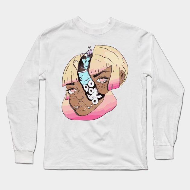 Surrealism Long Sleeve T-Shirt by volcanoo